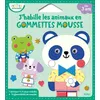 Image de J'habille les animaux en gommettes mousse - Clémentine Dérodit