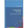 Image de L'orthographe en classe - Jeanne-Marie Bury