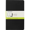 Image de Cahier blanc - Grand format - Couverture souple en carton noire