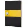 Image de Cahier quadrillé - Très grand format Couverture souple en carton noire