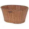 Image de Brn Panier Vintage Eco Leather Oval