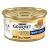 Image de 12x85g Les Mousselines Gourmet Gold dinde - Pâtée pour chat