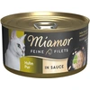 Image de 24x85g Filets fins en sauce pur poulet Miamor - Pâtée pour chat