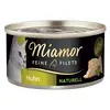 Image de Miamor Filets Fins Naturels 6 x 80 g pour chat - poulet pur