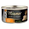 Image de 6x80g Filets Fins Naturels poulet, potiron Miamor - Pâtée pour chat