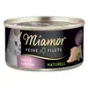 Image de Miamor Filets Fins Naturels 6 x 80 g pour chat - poulet, jambon