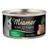 Image de Miamor Filets Fins Naturels 6 x 80 g pour chat - thon bonite