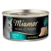 Image de Miamor Filets Fins Naturels 6 x 80 g pour chat - poulet, thon