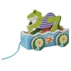 Image de Melissa & Doug 13615 First Play Friendly Frogs Wooden Pull Toy, Multi-Colour