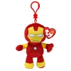 Image de Peluche Ty Marvel Beaniee Babies Soft Porte-clés Iron Man