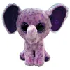 Image de Peluche Ty Beaniee Boo's Small Eva L'Eléphant Violet