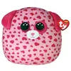 Image de Peluche Ty Squish A Boos Medium Tickle Le Chien Rose