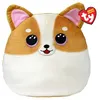 Image de Peluche Ty Squish A Boos Coussin Tanner le chien 20 cm