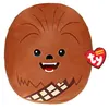 Image de Peluche Ty Star Wars Squish a boos Medium Chewbacca 40 cm Marron