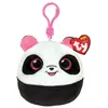 Image de Porte-clés en peluche Ty Squish a boos Bamboo Le Panda 8 cm