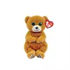 Image de Beanie Bellies Beanie Bellies - Peluche Duncan L'ours 15 Cm
