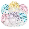 Image de Amscan Europe Gmbh 6 Ballons Latex Confetti Pastel 27,5cm