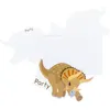 Image de Lot de 8 invitations et enveloppes Dino - Joyeux Dinosaure - Happy Dinosaure - Amscan