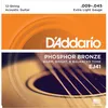 Image de D'Addario Daddario Ej41 Jeu De Cordes Pour Guitare Folk 12 Cordes