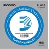 Image de D'Addario D'addario Pl026, .026 - Corde Au Détail Acier Pur Guitare