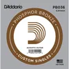 Image de D'Addario D'addario Pb030, .036 - Corde Au Détail Phosphore Bronze Guitare Acoustique