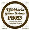 Image de Corde au détail Guitare acoustique D'Addario Filée Phosphore Bronze 053 - PB053
