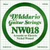 Image de Corde au détail D'addario NW018 - guitare électrique - Filet rond 018