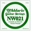 Image de Corde Au DÃ©tail D'addario Nw021- Guitare Ãlectrique - Filet Rond 021