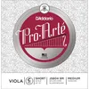 Image de D'Addario J5804 SM - Corde seule (Do) alto Pro-Arte, Short Scale, Medium