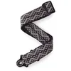 Image de D'Addario 50BAL03 - Sangle Auto Lock pour guitare, motif Black Padded Geometric