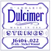 Image de D'Addario D'addario J6404, .022 - Corde Au Détail Nickel Dulcimer