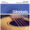 Image de D'Addario Daddario Ej37 Jeu De Cordes Pour Guitare Folk 12 Cordes