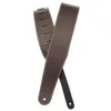 Image de D'Addario D'addario 25ls01-Dx - Sangle De Guitare En Cuir Classique Avec Couture Contrastante, Coloris Marron