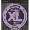 Image de D'addario ECB84 - Jeu de Cordes Basse XL Chromes File Plat 40-100