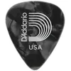 Image de D'Addario 1CBKP4-25 - Médiators guitare Celluloïd motif perle noirs, pack de 25, Medium