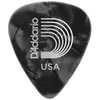 Image de D'Addario D'addario 1cbkp4-25 - Médiators Guitare Celluloïd Motif Perle Noirs, Pack De 25, Medium