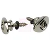 Image de Planet Waves Eep202 Elliptical End Pins Strap Locks Chrome