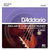 Image de Daddario Ej87c Pro Arte Titanium Jeu De Cordes Pour Ukulele De Concert