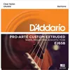 Image de D'addario Pro Arté EJ65B - Jeu de cordes Ukulélé Baryton