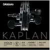 Image de D'Addario D'addario K420b-7 - Corde Seule (Mi) Violon 4/4 Kaplan, Extrémité À Boule, Extra-Heavy