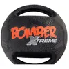 Image de Balle Mini Xtreme Bomber En Caoutchouc 11.4 Cm - Noir Et Orange - Pour Chien