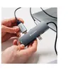 Image de Verbatim CMH 08 - Concentrateur (hub) - 1 x HDMI + 1 x USB-C (alimentation électrique) + 3 x USB-A 3.2 Gen 1 - de bureau