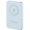 Image de Verbatim Charge 'n' Go - Banque d'alimentation sans fil - support magnétique - Li-pol - 10000 mAh - 20 Watt - 2.4 A - Apple Fast Charge, PD 3.0, QC 3.0, Apple 2.4A, USB BC 1.2 (USB-C) - bleu