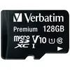Image de Verbatim Verbatim Premium - Carte mémoire flash (adaptateur SD inclus(e)) - 128 Go - UHS Class 1 / Class10 - 300x - microSDXC UHS-I