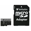 Image de Verbatim PRO U3 - Carte mémoire flash (adaptateur microSDXC vers SD inclus(e)) - 256 Go - A2 / UHS-I U3 / Class10 - microSDXC UHS-I