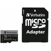 Image de Verbatim PRO U3 - Carte mémoire flash (adaptateur microSDXC vers SD inclus(e)) - 512 Go - A2 / UHS-I U3 / Class10 - microSDXC UHS-I