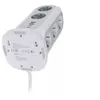 Image de Verbatim EUPT-01 - Coupe-circuit - multiprise européenne 15-en-1 - CA 230 V - 3600 Watt - entrée : Type F - connecteurs de sortie : 15 (Type F puissance 11 x, 2 x USB, 2 x USB-C) - 2 m cordon - Europe