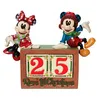 Image de enesco figurine du calendrier de noel disney mickey and minnie