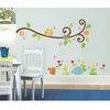 Image de The Deco Factory Stickers repositionnables BRANCHE MAGIQUE - THE DECO FACTORY - Chambre Enfant - Vert - Vinyle repositionnable