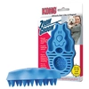 Image de KONG Zoom Groom Brosse de massage bleu : L12xl7.5xH4cm pour chien